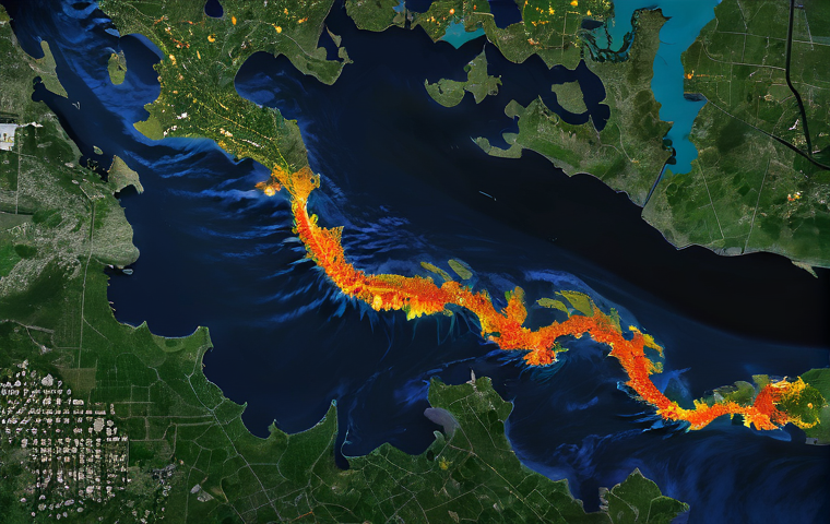 위성 사진 분석 - **Prompt 2: Sustainable Urban Evolution**
    "A breathtaking daytime satellite perspective capturin...